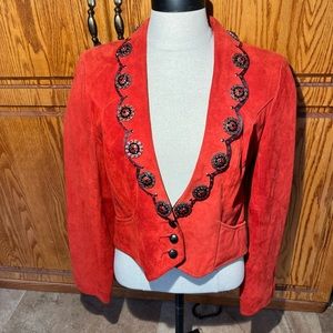 Vintage Pioneer Wear Suede Jacket